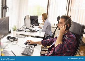 Image result for WorkDesk Picture Phone Office