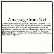 Image result for Message From God