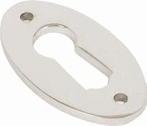 Image result for Key Escutcheon Plate Stainless Steel