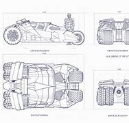 Image result for Batmobile Tumbler Detail Blueprint