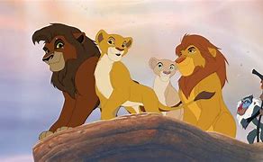 Image result for Lion King 2 Kiara Simba and Nala