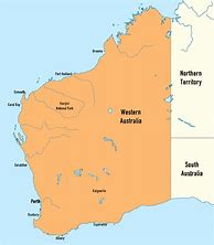 Image result for Free Map of Western Australia