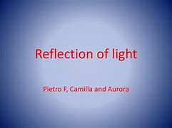 Image result for Reflection of Light Science Presentation Background