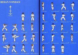 Image result for Shotokan Karate Heian Shodan Moves