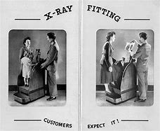 Image result for Old Foot X-ray Machine