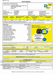 Image result for Wi-Fi Bill Invoice Sample