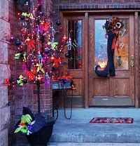 Image result for Halloween Porch Decorations