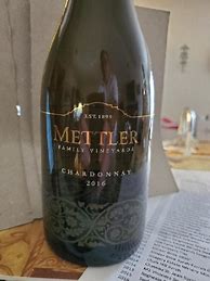 Image result for Mettler Family Chardonnay