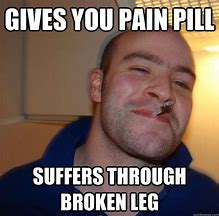 Image result for Broken Leg Meme