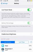 Image result for iPhone 6s Plus Battery Menu