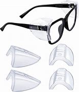 Image result for Reading Glasses Attachment Side Shields