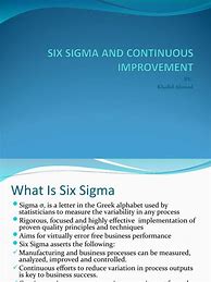Image result for Six Sigma Continuous Improvement
