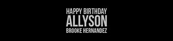 Image result for Happy Birthday Ally Meme