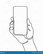 Image result for Realistic Hand Holding a Phone Drawing