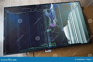 Image result for Flat Screen TV Damage