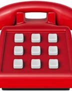Image result for Red Telephone Emoji