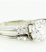 Image result for 14K White Gold Wedding Rings