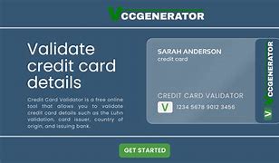 Image result for Credit Card Validate Product