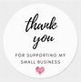 Image result for Thank You for Supporting My Small Business Unicorn Design