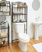 Image result for Over the Toilet Towel Storage
