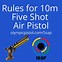 Image result for 10M Air Pistol