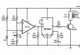 Image result for Clap Switch Circuit Diagram