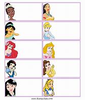 Image result for Disney Princess Template