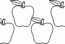 Image result for Four Apples Black and White