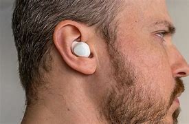 Image result for Person Wearing Samsung Galaxy Buds