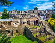 Image result for People Looking around Pompeii