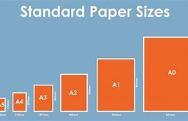 Image result for Regular Paper Size