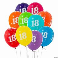 Image result for 18th Birthday Balloons