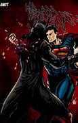 Image result for batman kill superman fans art