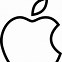 Image result for Shaded Drawing of Apple Logo