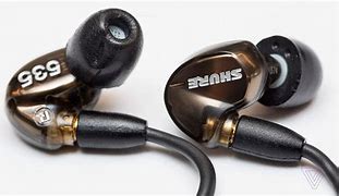 Image result for Shure Headphones Gold and Black