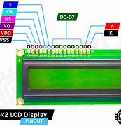 Image result for I2C 1602 LCD Module Pinout