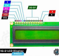 Image result for 16 Pin LCD-Display Pinout
