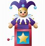 Image result for Jack in the Box Mascot Side Facing Head