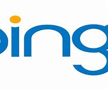 Image result for Bing Logo Shinning Black and White