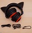 Image result for Cat Ear Headphones with Speakers