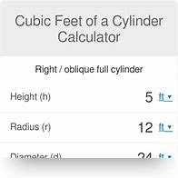 Image result for Show 1 Cubic Feet