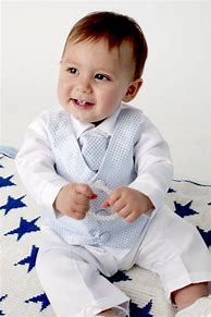 Image result for Baby Boy Wedding Outfit
