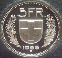 Image result for Swiss 5 Franc Stamps