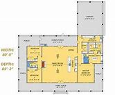 Image result for 30 X 40 Pole Barn House Plans