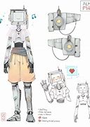 Image result for Stray Cat Game Robots Concept Art