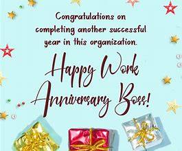 Image result for One Year Work Anniversary Card