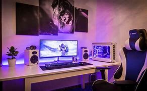 Image result for One Monitor Gaming Setup