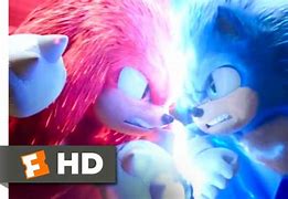 Image result for Picture of Sonic Fighting Knuckles From Sonic 2