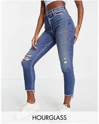 Image result for High Wasted Jeans Hourglass