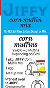 Image result for Jiffy Cornbread Mix Nutrition